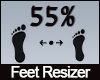 55% Feet Scaler