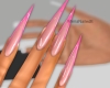 Sharp Pink Med. Nails