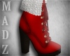 MZ! Red Snow boots