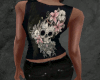 !A Flower Skull Vest
