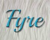 Fyre's Blue Stocking