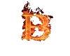 letter fire B