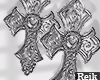 ᴿ earrings crosses