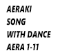 AERAKI song with dance s