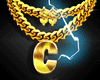 #GOLD NECKLACE 2 CHAINS