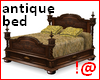 !@ Antique carved bed