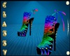 Classy Rainbow Shoes