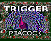 *Animated Purple Peacock