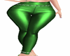 Green Leather Pant