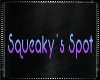 Squeaky's Spot - CR Sign