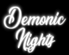 Demonic Neon Night