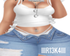 Black Heart Belly Chain