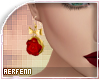[A] Rose Earrings