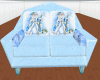 blue santa couch