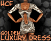 HCF Golden Luxury Dress