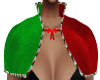 Red/Green Holiday Shrug