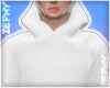 Z | White Baggy Hoodie