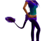 ~nat~purple & black tail