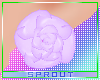ⓢ Rose Studs - Lilac