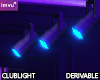 Blue Spotlights X5