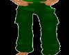 Real Green Skull Pants