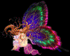 butterfly fairy glitter