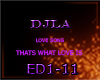 THATS WHAT LOVE IS