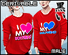 [K] couple sweater M