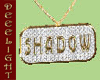 DD~ Shadow Tag Necklace