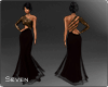!7 Simone Brown Gown