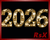 2026 New Year Sign
