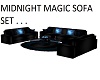 Midnight Magic Sofa Set
