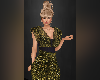 Sara Gala Gold Dress