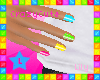 !L RainbowBrite Nails