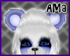 ~Ama~ Blue Panda ears