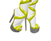 Ginga Yellow Heels