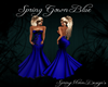 Spring Gown Blue