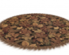 Fall Leaves Round Rug