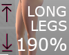 190% Long Legs Scale