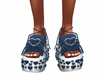 D Blue Jelly Sandals