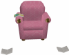 Pink Reading Chair