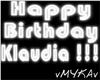 VM HAPPY BIRTHDAY KLAUDI