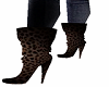 Leopard Diva Ankle Boots