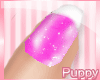 [Pup] Sparkle Pink Nails