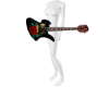 Rose Skull Guitar