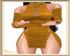Aura orange dress
