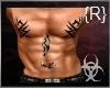 {R}Tribal tattoo chest