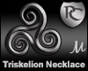 Triskelion Necklace