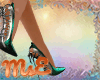 ❂ Emerald heels