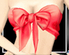 *L Red BOW TOP